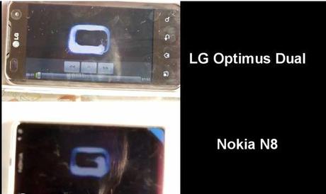 Display a confronto: Nokia N8 ed Lg Optimus Dual sotto la luce diretta del sole