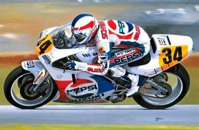 Motorcycle Art - Alan Jones