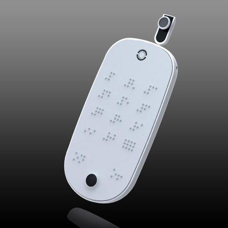Concept: uno smartphone in Braille