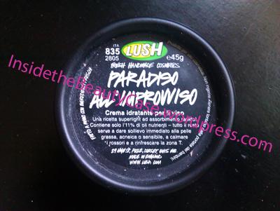 Lush, il Paradiso all’Improvviso