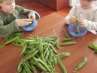 Cuciniamo noi: Riccioli di piselli?!