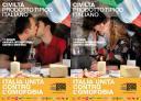 Italia unita contro l’omofobia. Baci città