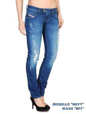 GALAX SARZANA DIESEL DONNA Denim Powder Modello NEVY