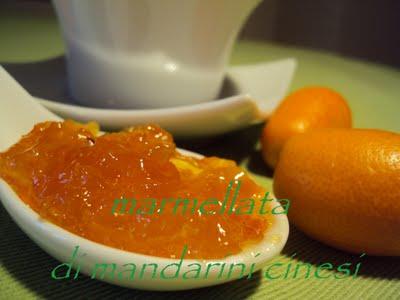 marmellata di kumquat o mandarini cinesi