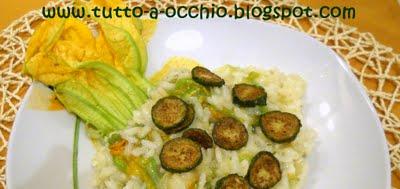 WHB #281 - Risotto ai fiori di zucchina