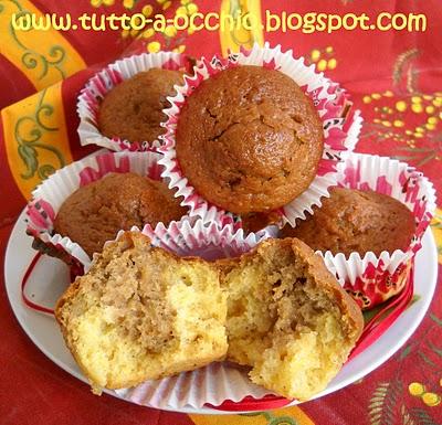 WHB #275 - Muffins alla zucca, kefir e cacao