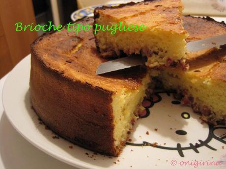 Brioche tipo pugliese + Soddisfazioni zenzerose