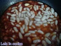 'e puntiglius con pomodori secchi sott'olio,pancetta e canellini