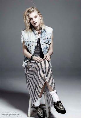 Jessica Stam X RUSSH Magazine April 2011