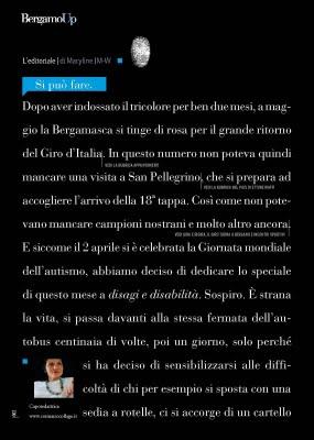 Il numero di maggio è in stampa, a presto in giro per la Provincia e nei BergamoUp point :-)