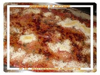 PARMIGIANA DI ZUCCHINE PARMIGIANA DI ZUCCHINE