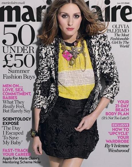 MAGAZINE// Olivia Palermo per Marie Claire UK di giugno