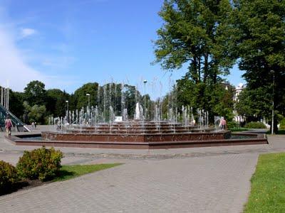 Quando si svegliano le fontane di Riga