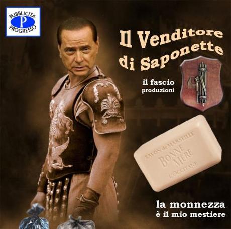 Berlusconi è il Venditore di saponette