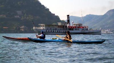 On the Como Lake...