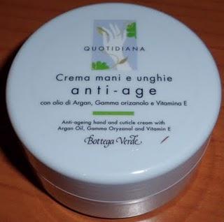 REVIEW: Crema mani e unghie anti-age con Olio di Argan, Gamma orizanolo e Vitamina E