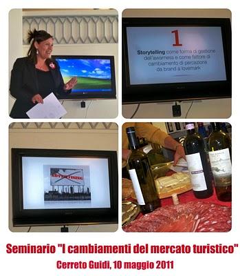 Seminario “I CAMBIAMENTI DEL MERCATO TURISTICO” a Cerreto Guidi: al ritmo di beta perpetuo!