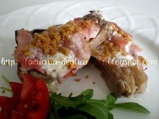 Costolette gratinate