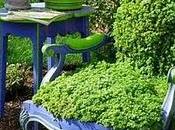 strane sedute giardino