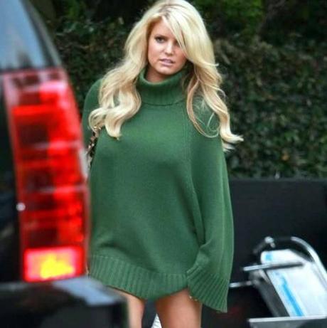 Jessica Simpson senza pantaloni