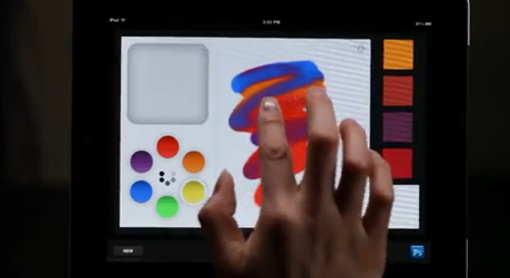 Adobe rilascia le prime 3 applicazioni per iPad (Eazel, Nav, Color Lava) Video