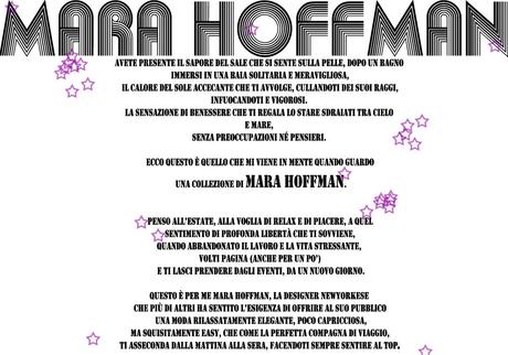 Focus on: Mara Hoffman