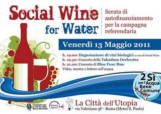 [link] Social Wine for Water