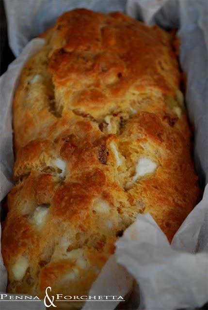 Cake formaggio di capra e pomodorini secchi