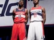 Wizards cambiano logo uniforme