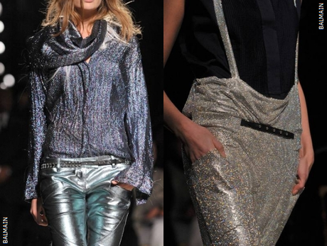 F/W 11-12 trends: Metallic taste