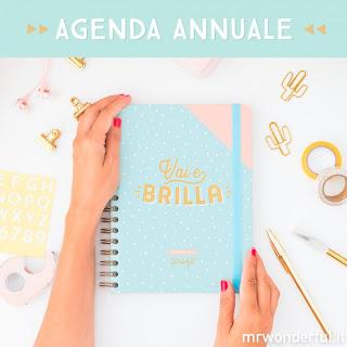 Agenda Mr Wonderful 2018 - grande settimanale - VAI E BRILLA! Agenda Mr Wonderful 2018 - grande settimanale - VAI E BRILLA!
