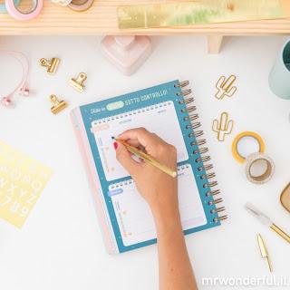 Agenda Mr Wonderful 2018 - grande settimanale - VAI E BRILLA! Agenda Mr Wonderful 2018 - grande settimanale - VAI E BRILLA!