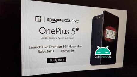 OnePlus 5T sarà presentato il 16 novembre...fino alla prossima smentita! OnePlus 5T sarà presentato il 16 novembre...fino alla prossima smentita!