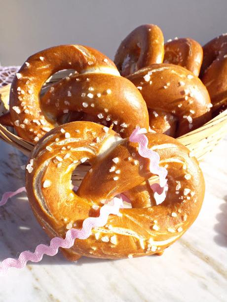 Bretzel con lievito madre Bretzel con lievito madre