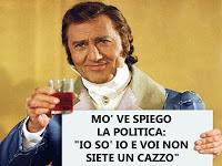 Mettere il Voto di fiducia è un pò fare come diceva il marchese del Grillo. Mettere il Voto di fiducia è un pò fare come diceva il marchese del Grillo.