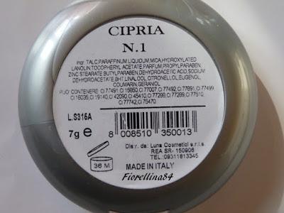 Recensione Cipria di Luna Cosmetici Recensione Cipria di Luna Cosmetici