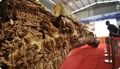 Zheng Chunhui's stunning wood sculpture-6 Zheng Chunhui's stunning wood sculpture-6