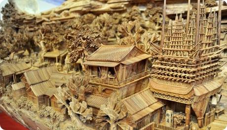 Zheng Chunhui scultore cinese e le sue incredibili ed affascinanti sculture in legno. Zheng Chunhui's stunning wood sculpture-2