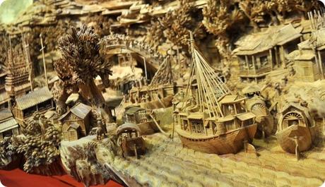 Zheng Chunhui's stunning wood sculpture-1 Zheng Chunhui's stunning wood sculpture-1
