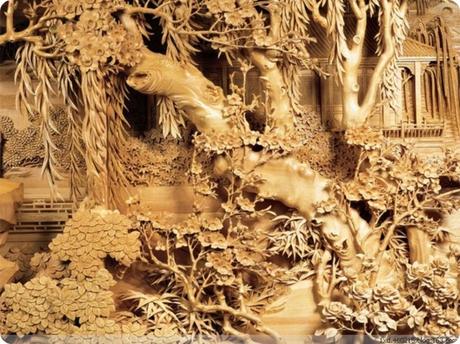 Zheng Chunhui's stunning wood sculpture-3 Zheng Chunhui's stunning wood sculpture-3
