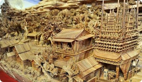 Zheng Chunhui scultore cinese e le sue incredibili ed affascinanti sculture in legno. Zheng Chunhui's stunning wood sculpture