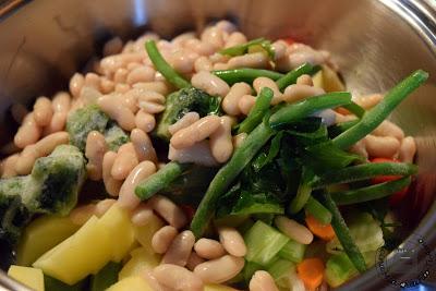 Minestrone di verdura Minestrone di verdura
