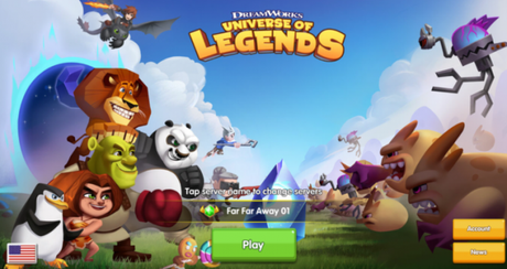DreamWorks Universe of Legends pubblicato sul Play Store DreamWorks Universe of Legends pubblicato sul Play Store