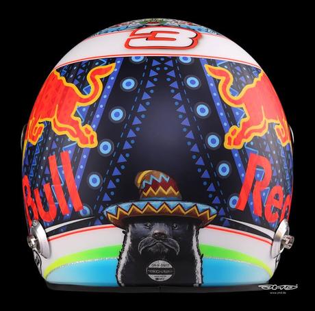 Arai GP-6 D.Ricciardo Mexico 2017 by Jens Munser Designs Arai GP-6 D.Ricciardo Mexico 2017 by Jens Munser Designs