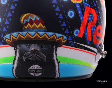 Arai GP-6 D.Ricciardo Mexico 2017 by Jens Munser Designs Arai GP-6 D.Ricciardo Mexico 2017 by Jens Munser Designs