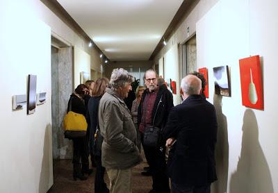 Il vernissage della mostra di MARTINO NERI Il vernissage della mostra di MARTINO NERI