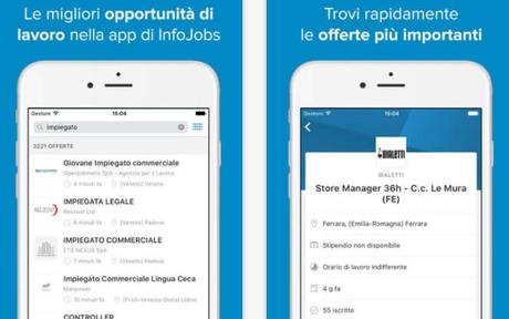 Applicazioni per cercare offerte di lavoro in Italia Applicazioni per cercare offerte di lavoro in Italia