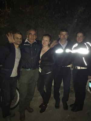 Salvata e soccorsa turista straniere da i nostri vigili Salvata e soccorsa turista straniere da i nostri vigili