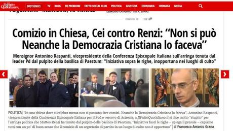 Dio c’é ed è antirenzista (4) – PAESTUM. Dalla prima lettera di Intesa San Paolo… Dio c’é ed è antirenzista (4) – PAESTUM. Dalla prima lettera di Intesa San Paolo…