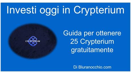 Crypterium la criptomoneta su cui investire Crypterium la criptomoneta su cui investire